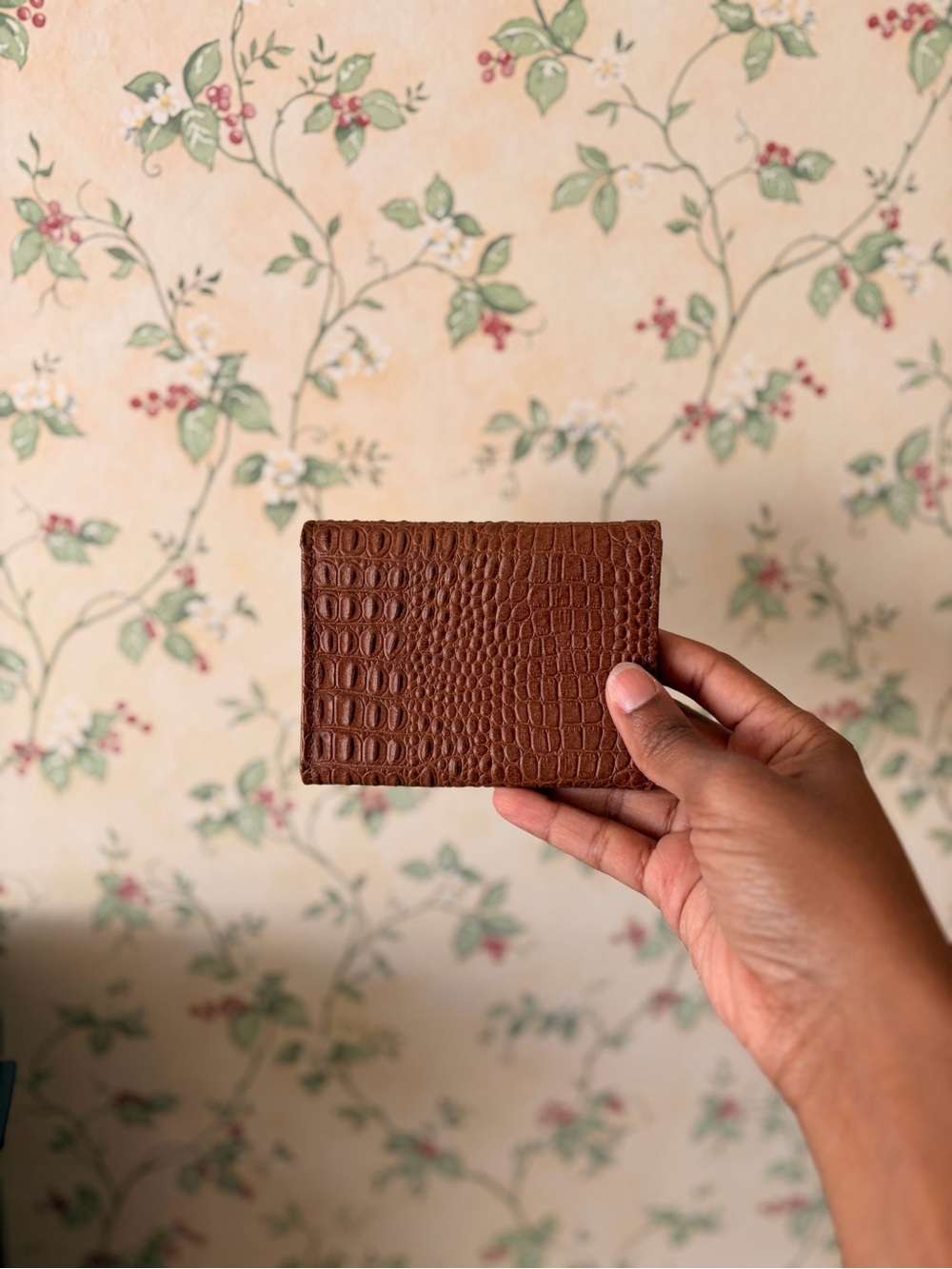 Men’s Vintage pigskin wallet